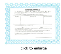 Certified Appraisal